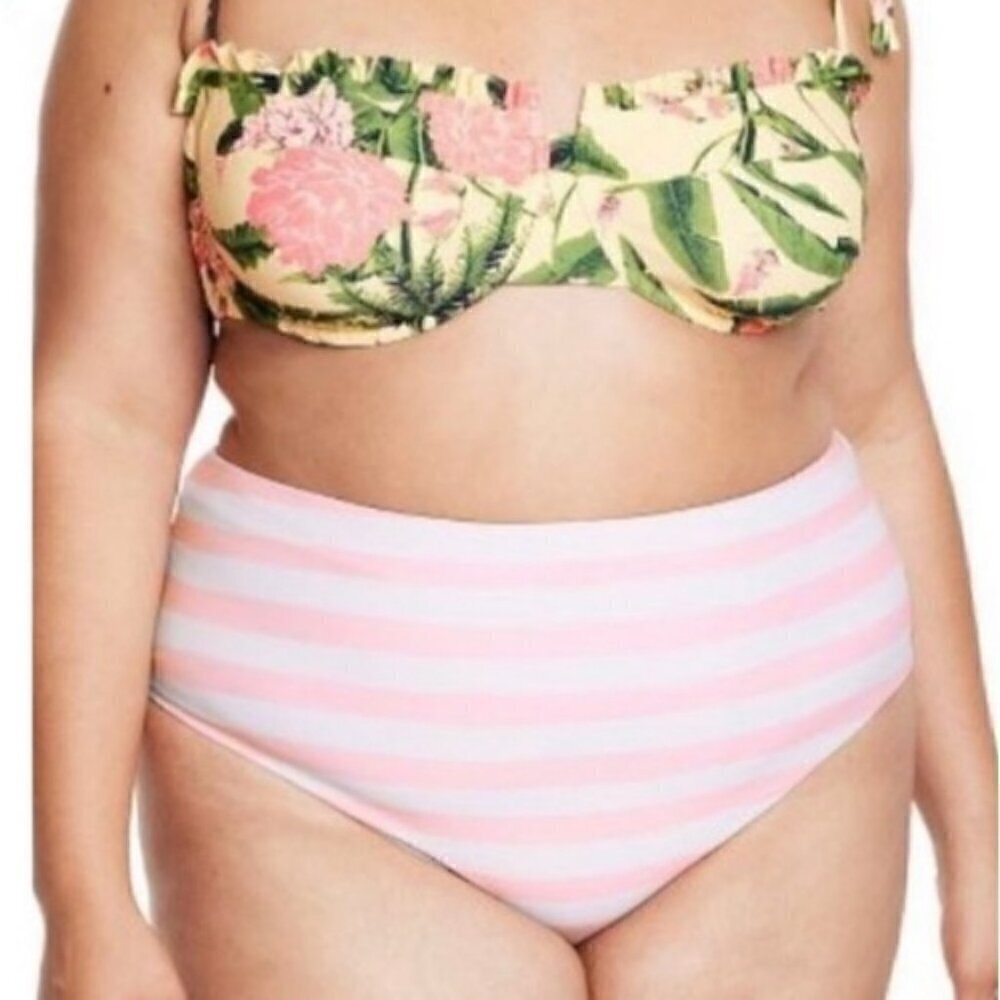 Agua Bendita X Target Reversible Bikini Bottoms 1X NWOT - Picture 2 of 3